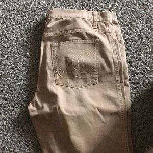 Chanel straight leg jeans